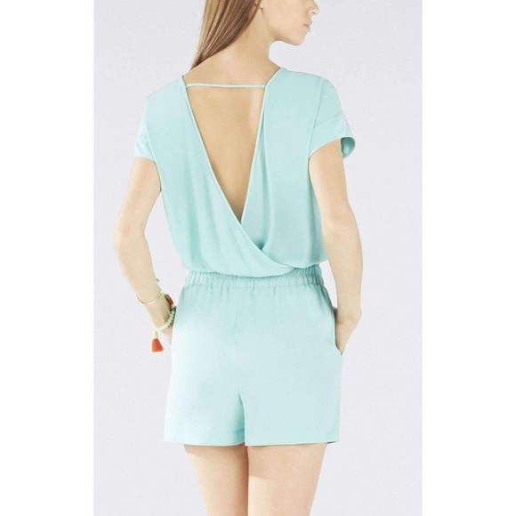 BCBG mint green romper size medium - Picture 2 of 3